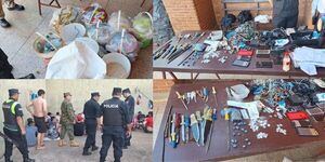 VARIAS INCAUTACIONES TRAS REQUISA EN PABELLÓN DEL PCC EN EL CERESO - Itapúa Noticias