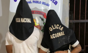 Policía captura a presuntos asaltantes tras persecución