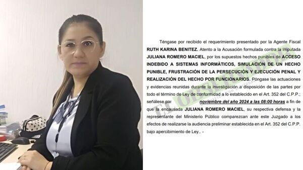Fijan fecha de preliminar para funcionaria judicial acusada por adulterar expediente sobre RGD 