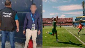 Pudo más su corazón: fanático cayó por ir a alentar a su equipo en una cancha a miles de kilómetros