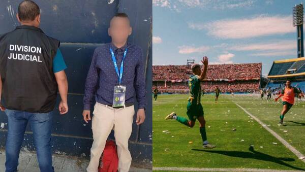 Pudo más su corazón: fanático cayó por ir a alentar a su equipo en una cancha a miles de kilómetros