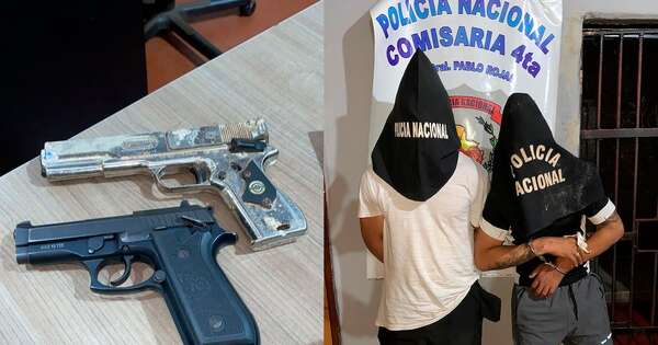 La Nación / Asalto con toma de rehenes derivó en persecución y aprehensión de dos sujetos