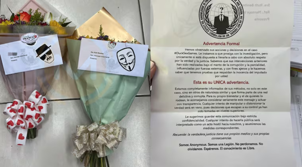 Amenazan de muerte a la fiscal del caso Duck Sex Games
