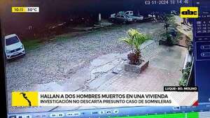 Hombres hallados en Luque murieron por intoxicación farmacológica, dice autopsia  - ABC Noticias - ABC Color