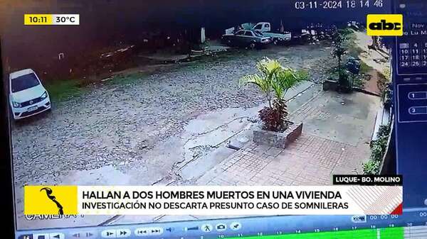 Hombres hallados en Luque murieron por intoxicación farmacológica, dice autopsia - ABC Noticias - ABC Color