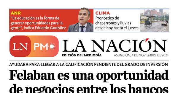 La Nación / LN PM: edición del 4 de noviembre