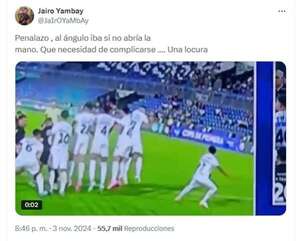 “Penalazo”: El vicepresidente de Olimpia explotó por la mano... - Olimpia - ABC Color