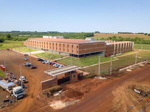 La construcción del Gran Hospital del Sur en Encarnación ya alcanza el 99% de progreso