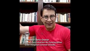 Senador Beto Ovelar dice hubo mucha trampa en contratación de funcionarios en el Gran Hospital de Oviedo