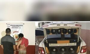 Tatachos fueron presos por negarse a dejar de farrear y molestar vecinos