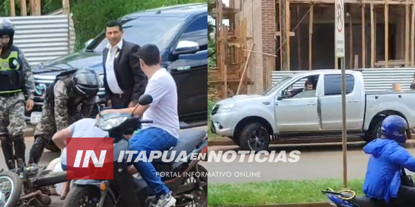 CONCEJAL DEPARTAMENTAL PROTAGONIZÓ SINIESTRO VIAL EN ENCARNACIÓN - Itapúa Noticias