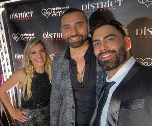 Artista paraguayo compartió con varios famosos en Miami  - trece