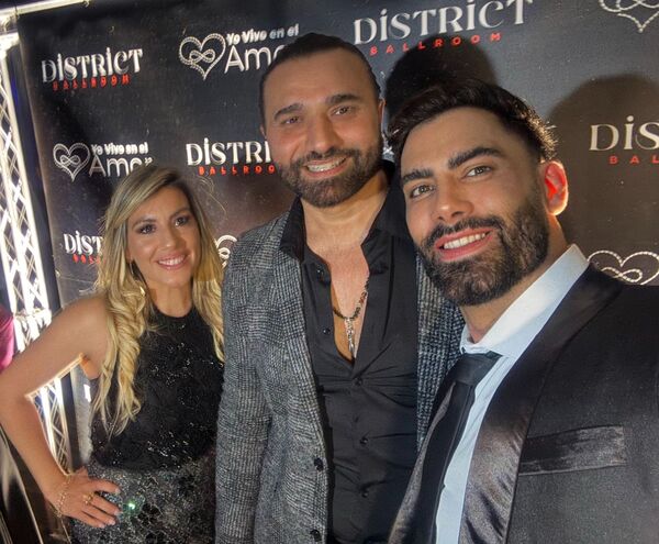 Artista paraguayo compartió con varios famosos en Miami - trece