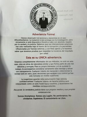 Duck Sex Games: amenazan a Fiscal Ruth Benítez y a denunciante - PDS RADIO Y TV