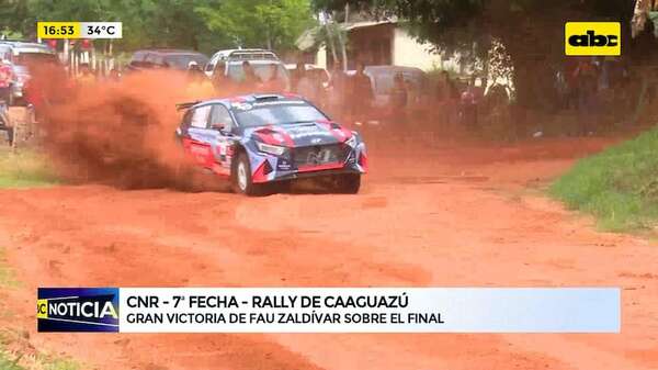 ABC Motor: Extraordinaria definición en el Rally de Caaguazú - ABC Noticias - ABC Color
