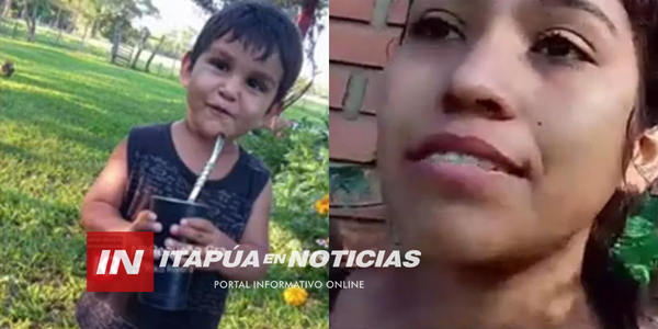 MADRE DE NIÑO FALLECIDO EN CARMEN DEL PNÁ. SOSTIENE QUE SU EX MATÓ A SU HIJO - Itapúa Noticias