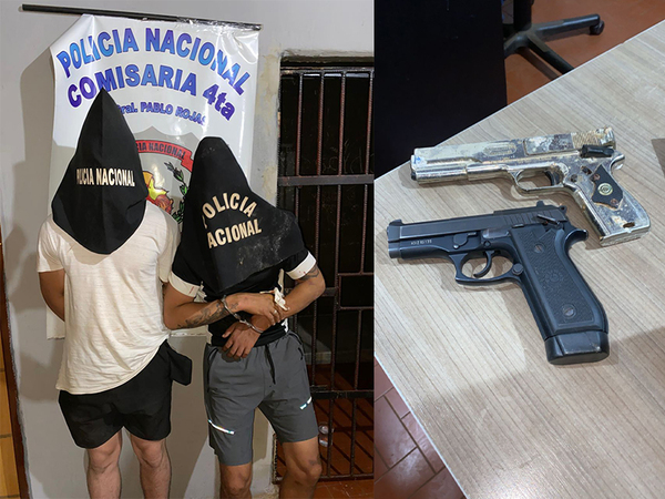 Delincuentes detenidos tras asalto a pareja en el barrio San Antonio