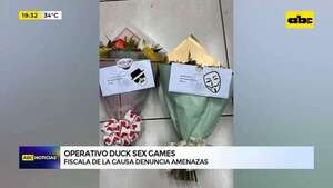 Con un ramo de flores amenazaron a fiscala a cargo del operativo Duck Sex Games - ABC Noticias - ABC Color
