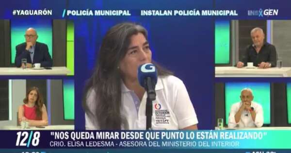 La Nación / Ministerio del Interior advierte sobre riesgos de la Policía Municipal de Yaguarón