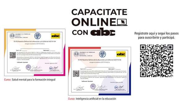 Cursos de capacitación docente 2024 reconocidos por el MEC - Escolar - ABC Color