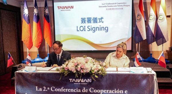 Paraguay y Taiwán acuerdan cooperación turística