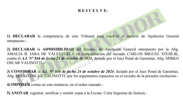 Peligro latente de fuga y obstrucción mantienen vigente prisión a presunto extorsionador