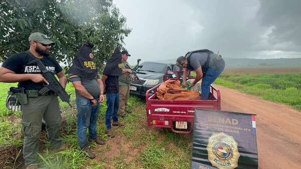 Narcomenudeo: detienen a distribuidores que llevaba más de 100 kilos de marihuana en un motocarro - Policiales - ABC Color