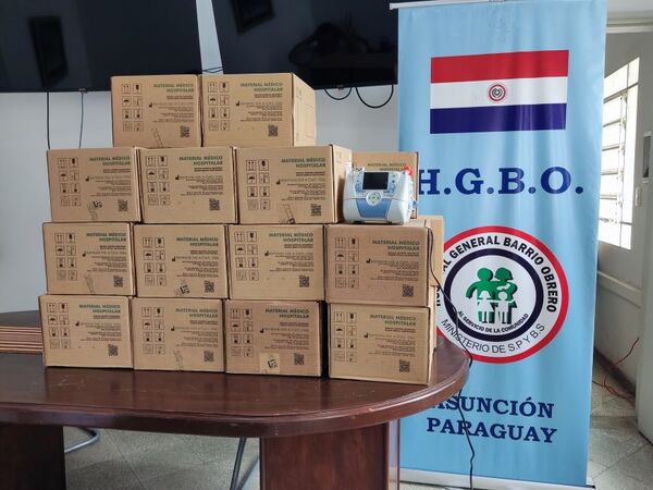 Hospital de Barrio Obrero recibe equipos biomédicos para pacientes de neonatología - .::Agencia IP::.