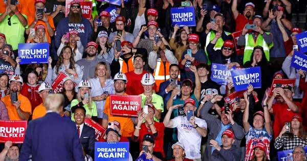 La Nación / “Victoria aplastante” o “fraude”, los dos únicos resultados para los seguidores de Trump