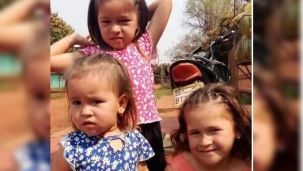 Papá amenazó que se iba a tirar al río con sus nenas