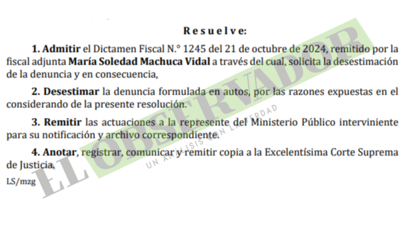 Caso ADEPO queda impune por transcurso del tiempo, según desestimación