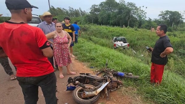 Tragedia en San Estanislao: Mueren dos hermanos al ser atropellados por una camioneta