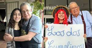 La Nación / Viral: abuelo prometió que lograría vivir para ver a su nieta graduada, y cumplió