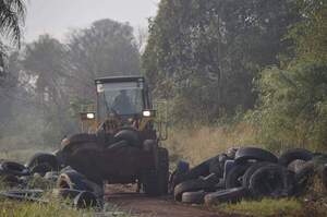 Municipalidad de Cambyreta intensifica acciones para erradicar vertederos clandestinos