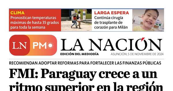 La Nación / LN PM: edición del 5 de noviembre