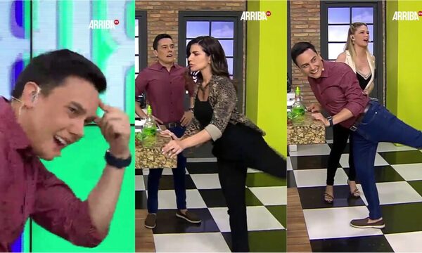 [VIDEO] ¡Mariano López y Amparo Velázquez probaron bailar como Michael Jackson!