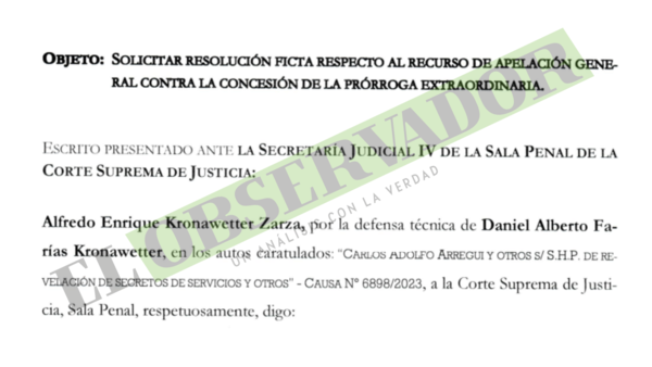 Urgen resolver con nulidad de la prórroga en la investigación abierta a Mario Abdo Benítez y exmiembros de su gabinete