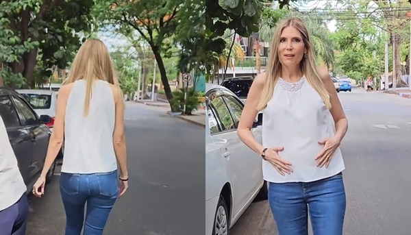 La reacción de Sanie ante un "piropo callejero" - Teleshow