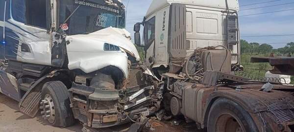 Choque múltiple con daños materiales en ruta a Pozo Colorado