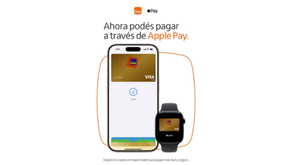 Itaú trae Apple Pay a los consumidores en Paraguay (ahora es más simple pagar con iPhone y Apple Watch)