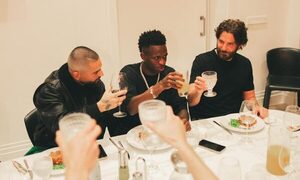 Vinicius Jr recibió a Maluma y a un actor de Hollywood en su casa