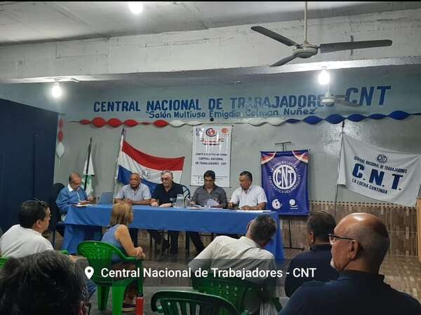 Central obrera se movilizará contra el Senado y tratamiento de la reforma del Servicio Civil - Política - ABC Color