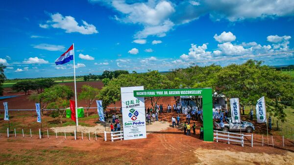 Feria Agropecuaria San Pedro fue lanzada oficialmente como “un lugar para exponer el trabajo de la gente”