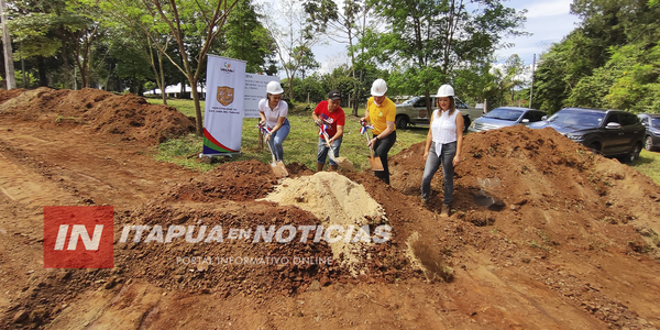INICIAN OBRAS DE PAVIMENTACIÓN TIPO EMPEDRADO EN SAN JUAN DEL PARANÁ - Itapúa Noticias