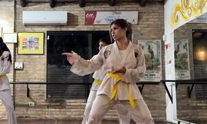Nadia Portillo avanza en su preparación para ser una “sayayin”