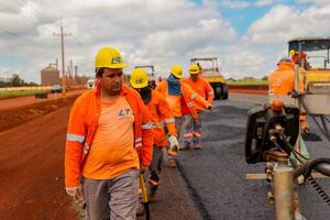 Verificaron avance de obras en Puerto Indio, Alto Paraná