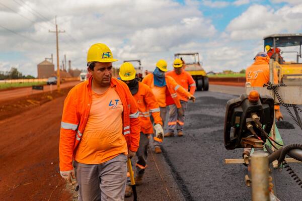 Verificaron avance de obras en Puerto Indio, Alto Paraná