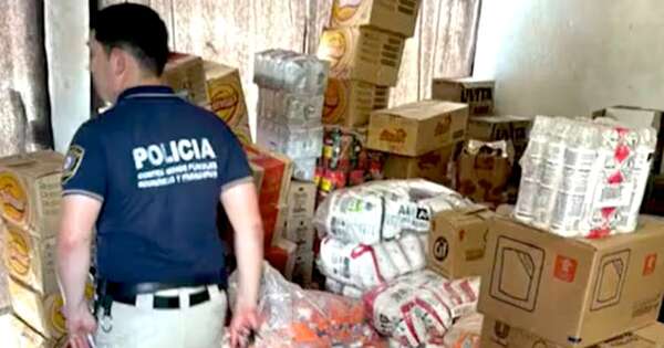 La Nación / Hallan productos de contrabando