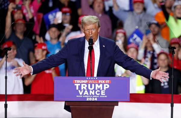Donald Trump volverá a la Casa Blanca como presidente de Estados Unidos - Mundo - ABC Color