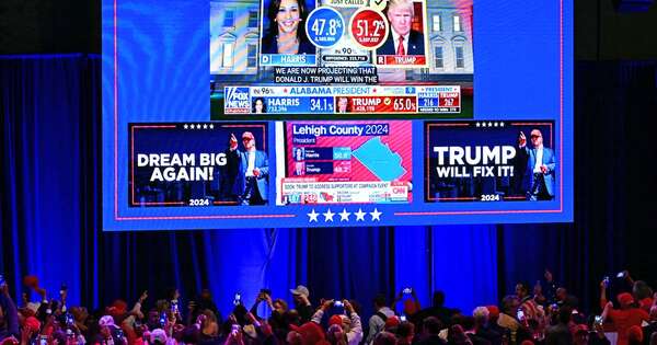 La Nación / Trump acaricia la Casa Blanca al ganar dos estados clave